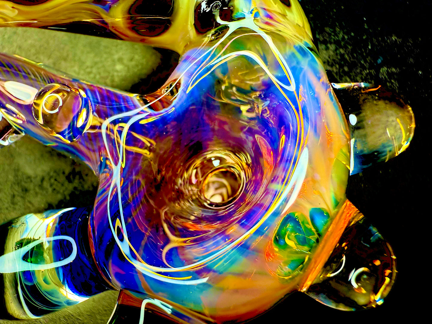 Horned Opal and 24k Gold Color Changer