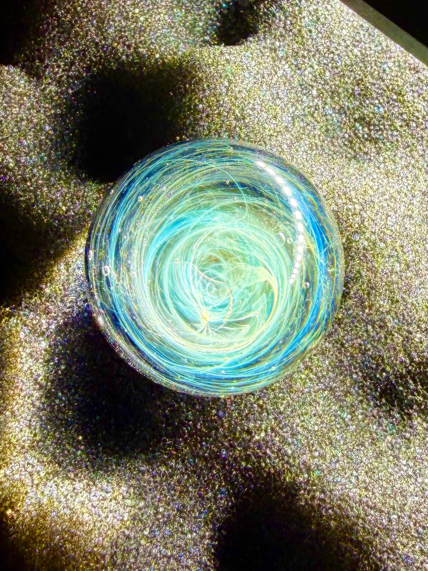 Galactic Chaos Marble – Cosmic Carb Cap and Collector’s Treasure