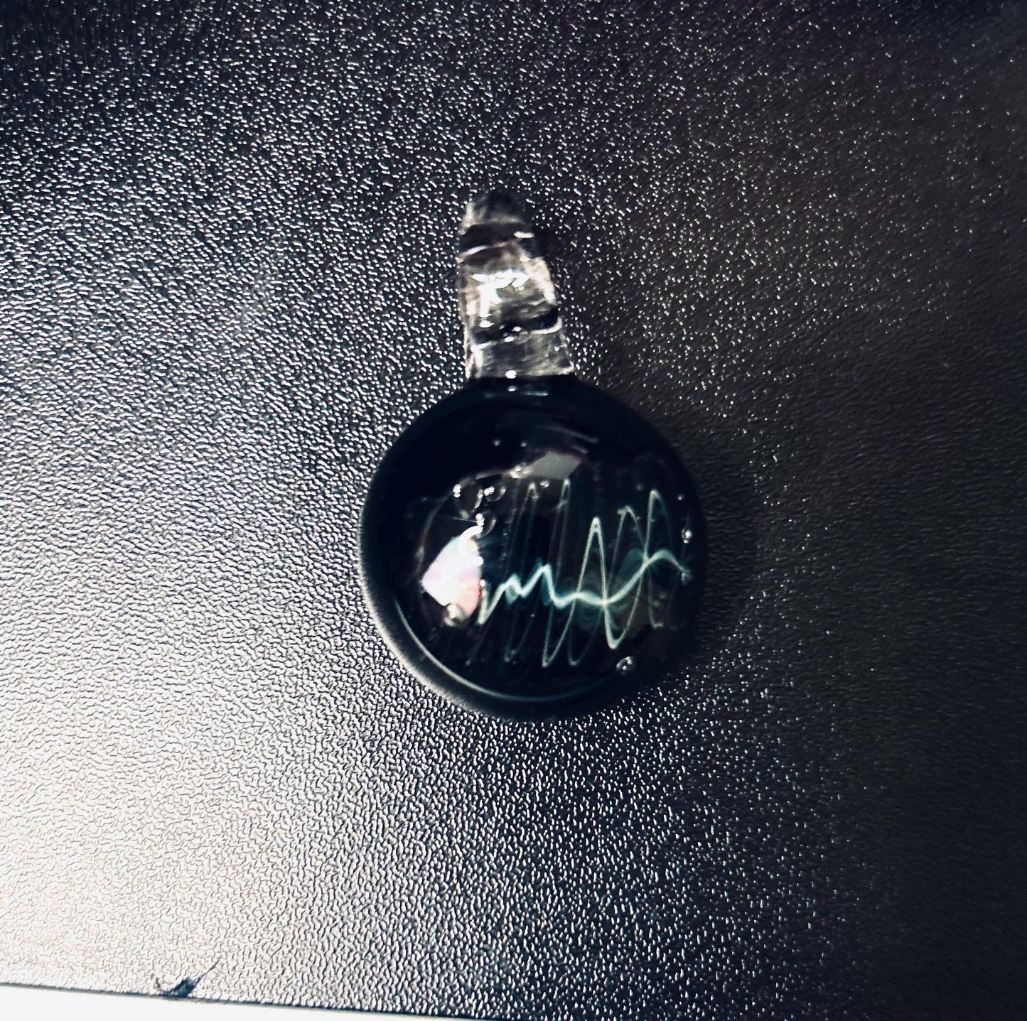 Shooting Star | Handblown Glass Pendant Unique Artisan Jewelry
