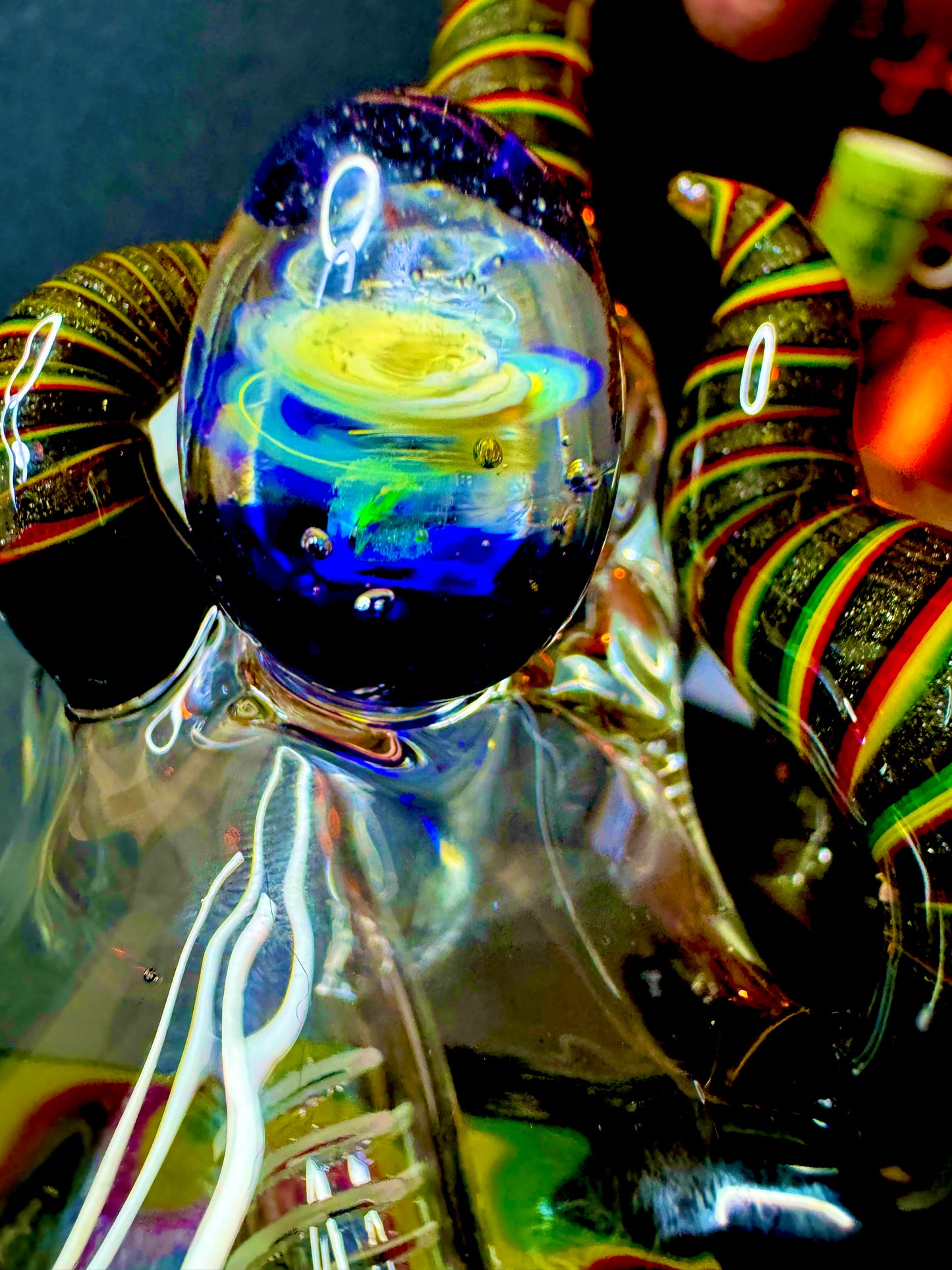 Handblown Mini Reggae Beaker