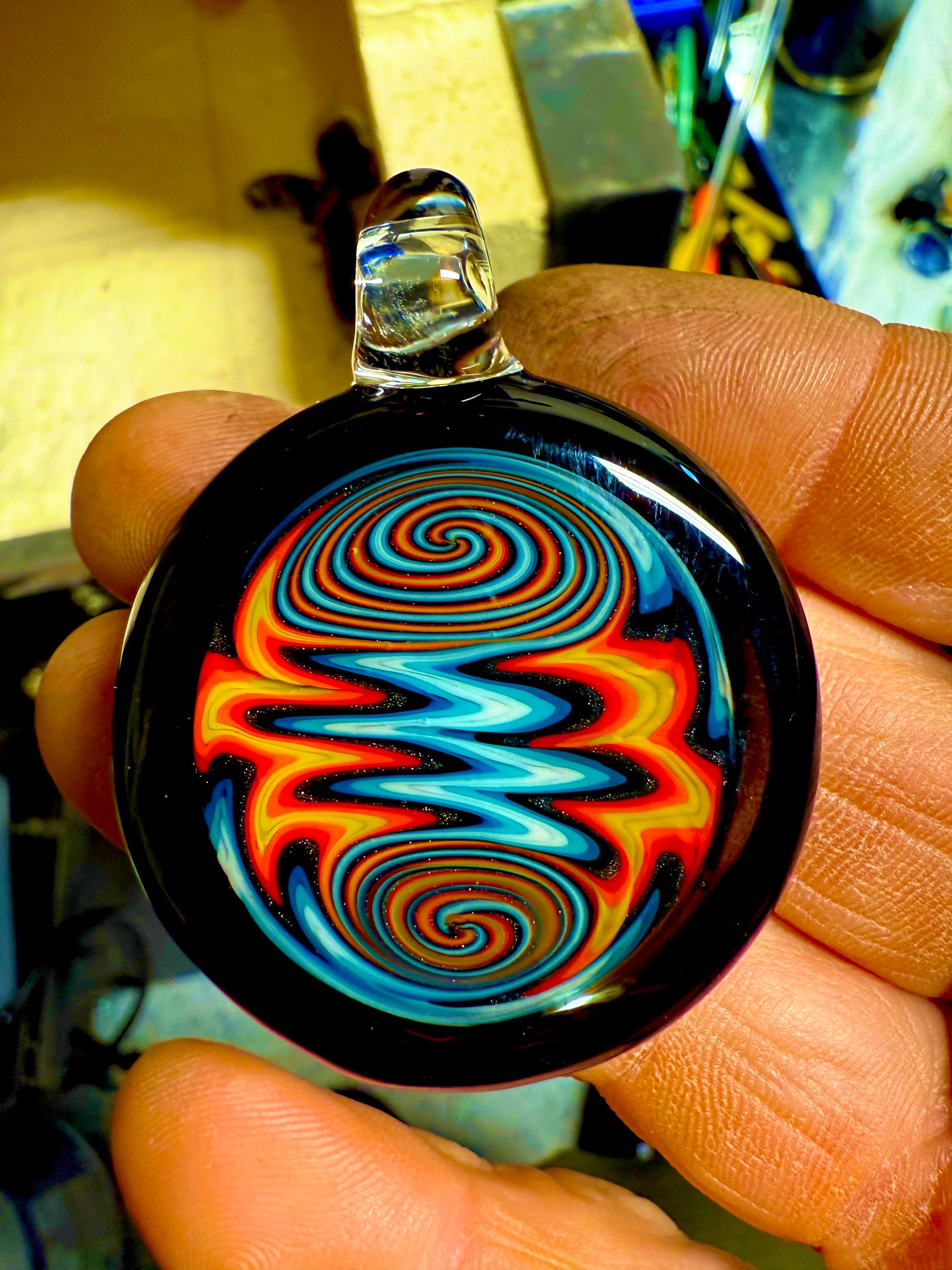 Fire & Ice Reversal Pendant