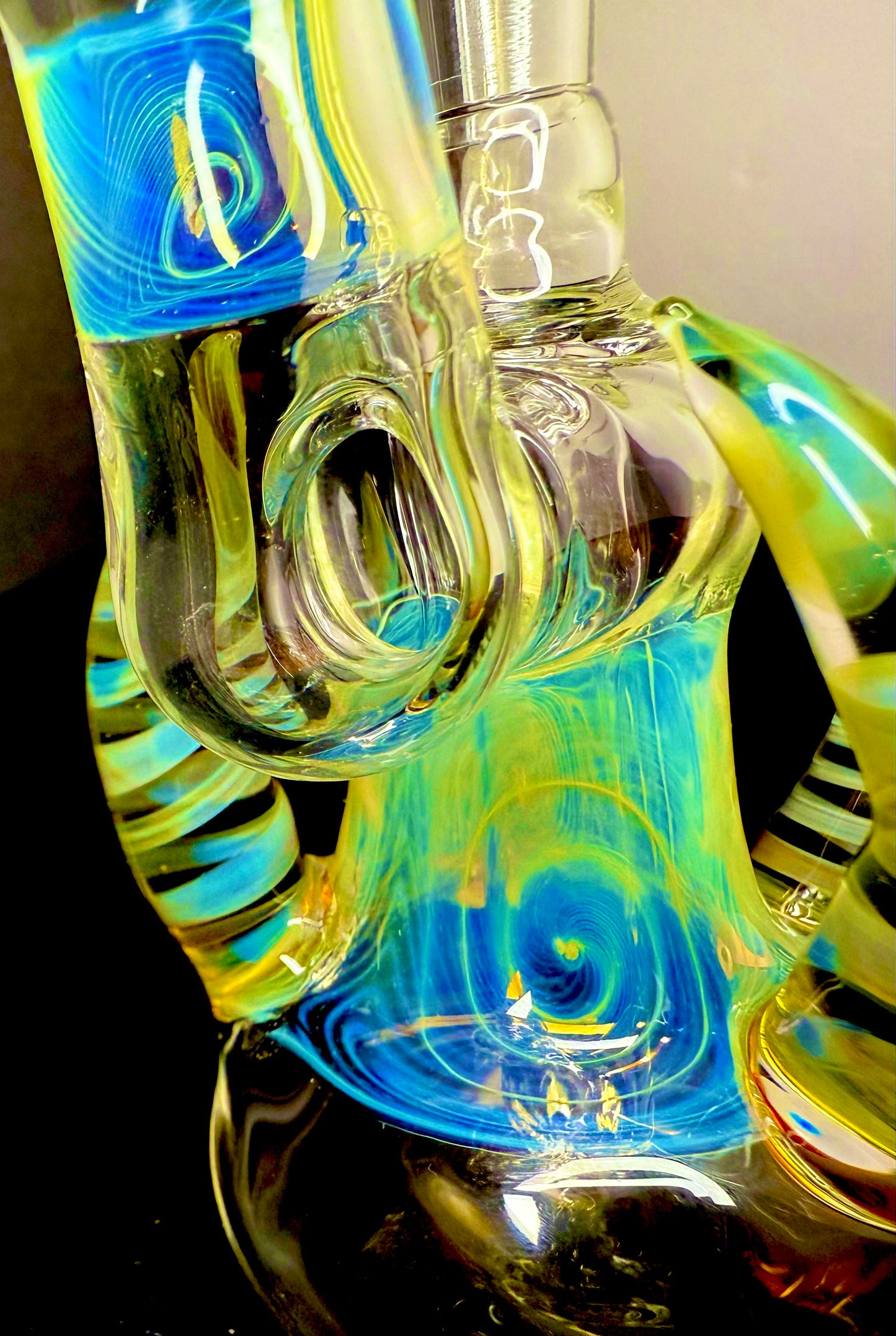 Silver Fume Reversal Dab Rig