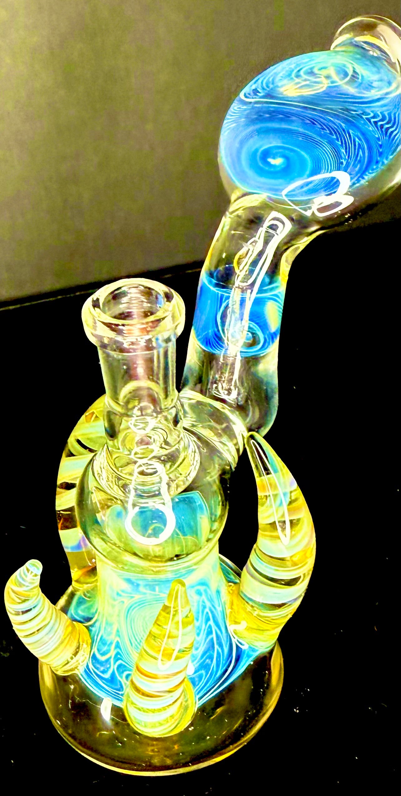 Silver Fume Reversal Dab Rig