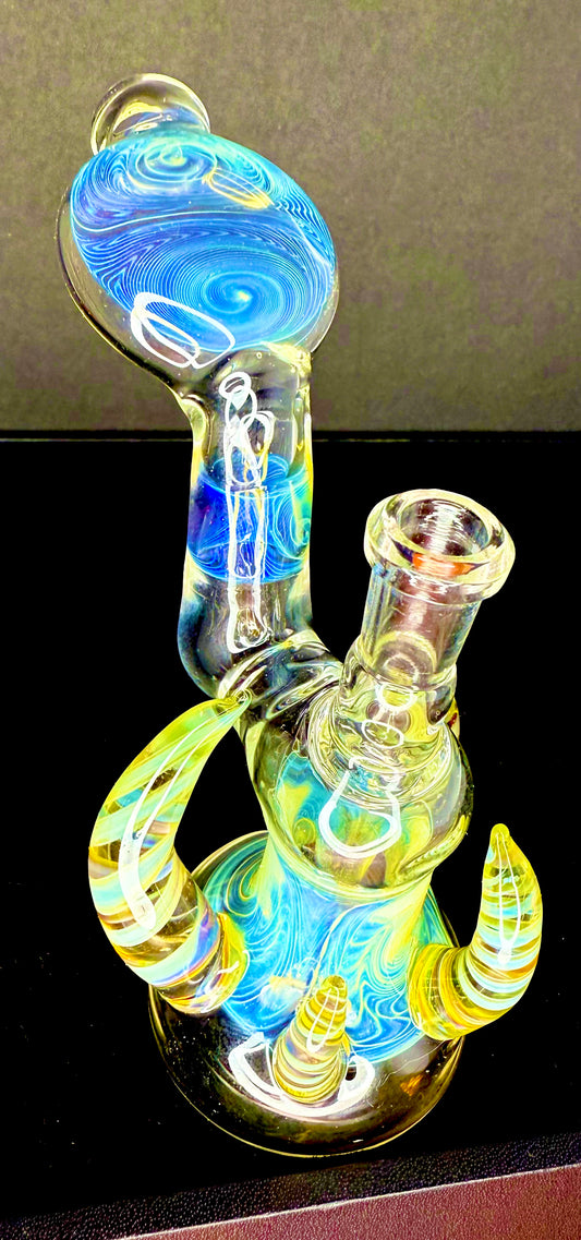 Silver Fume Reversal Dab Rig