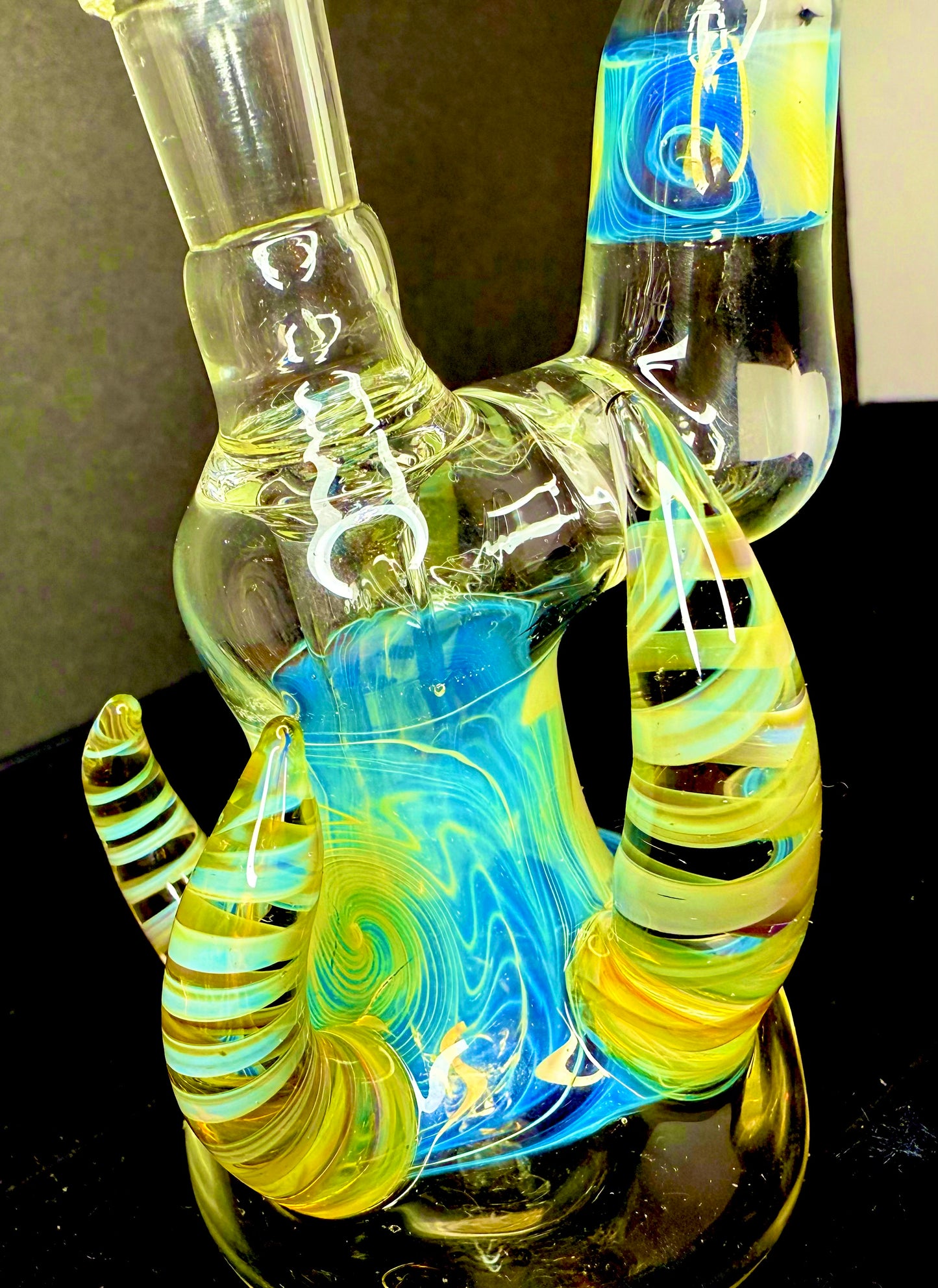 Silver Fume Reversal Dab Rig