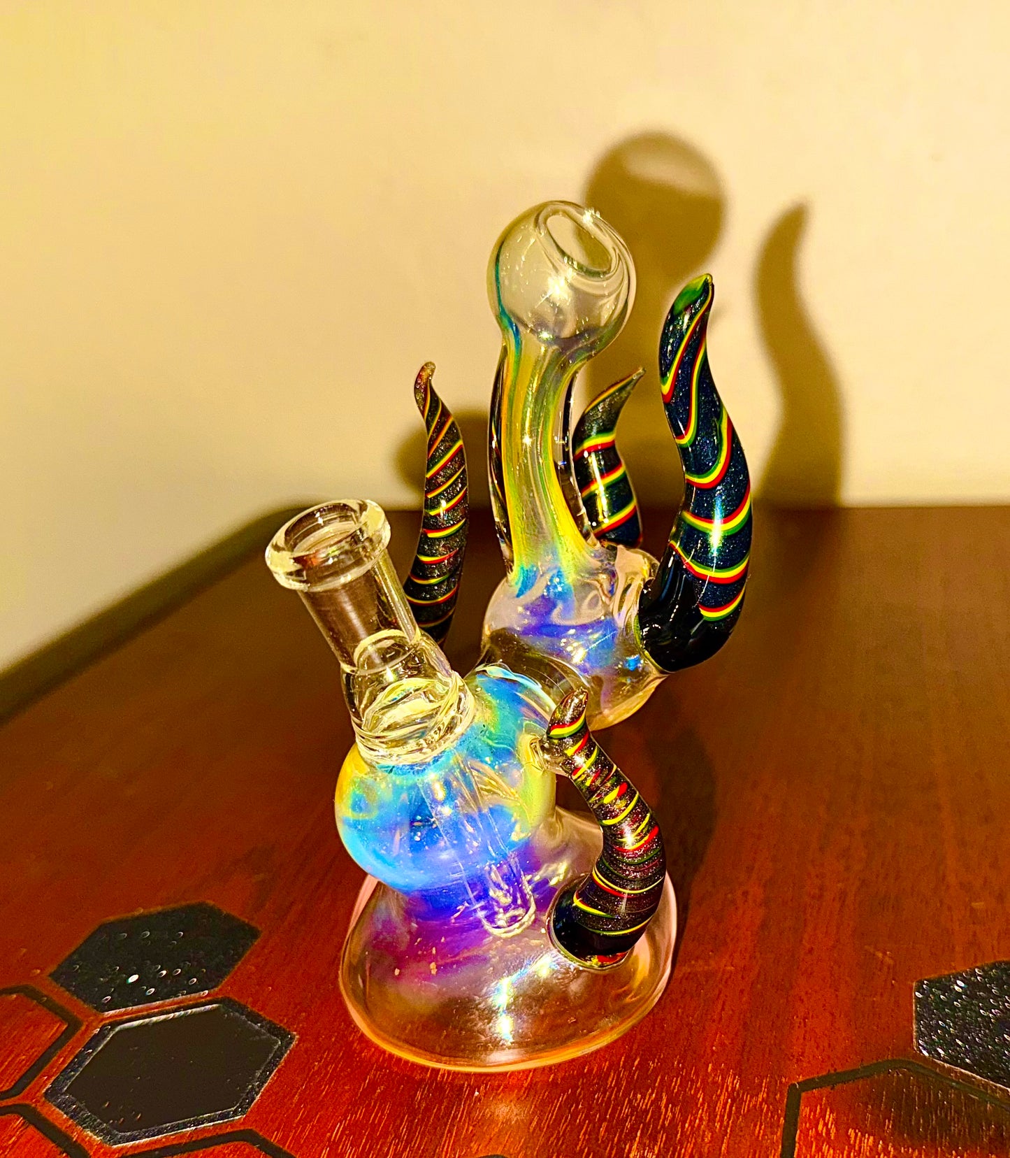 Mini Rasta Horn Dab Rig