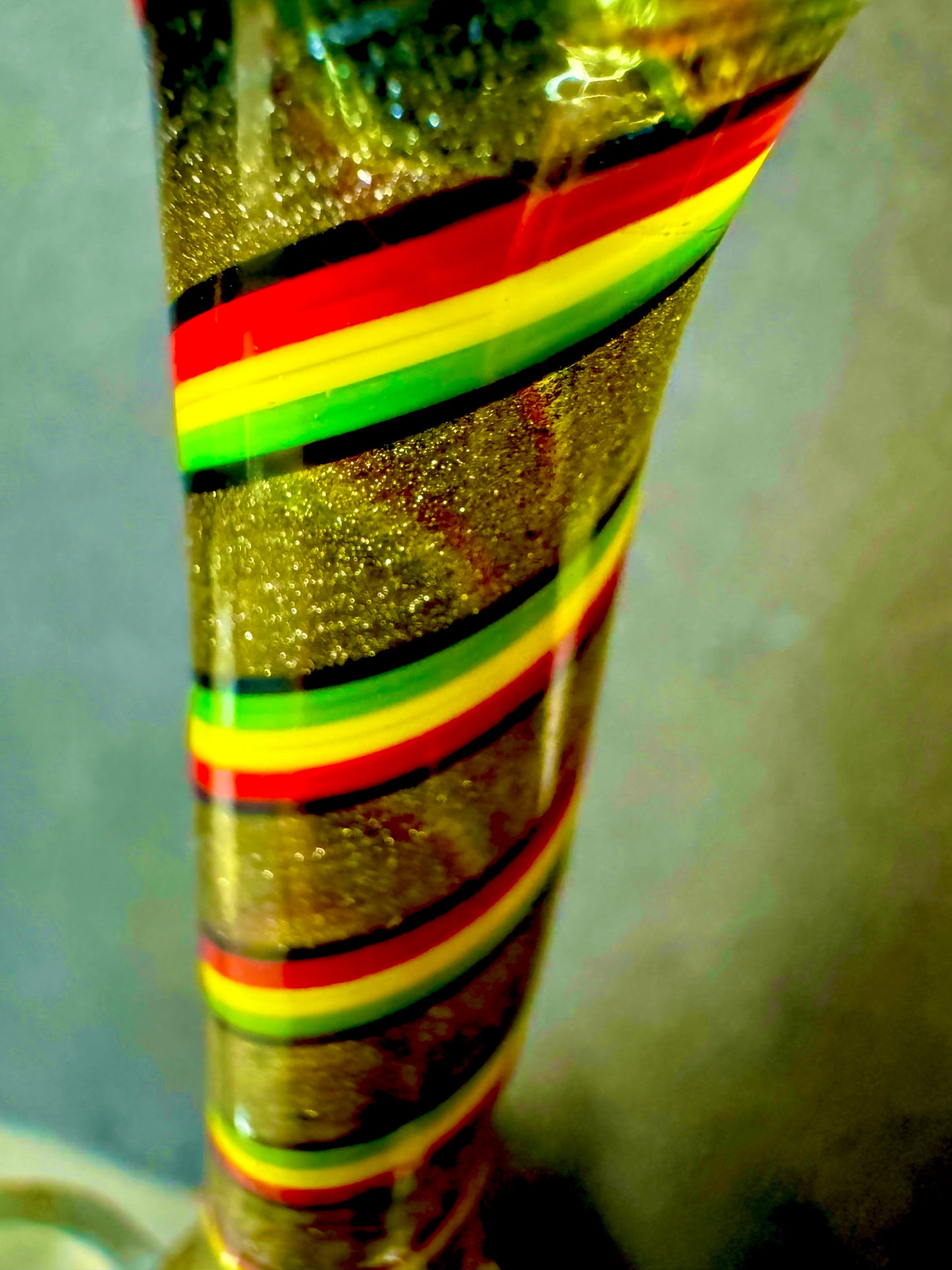 Handblown Mini Reggae Beaker