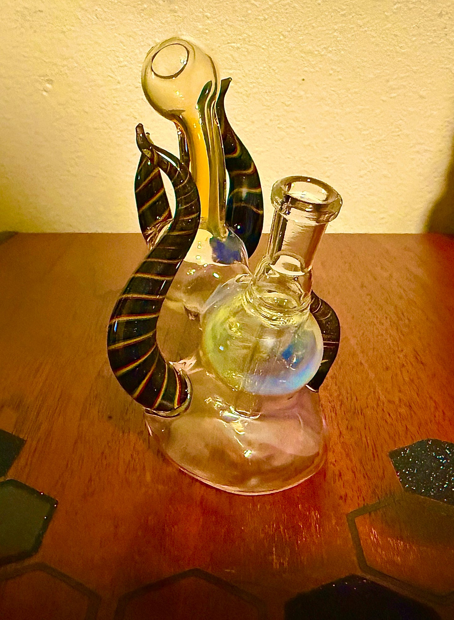 Mini Rasta Horn Dab Rig