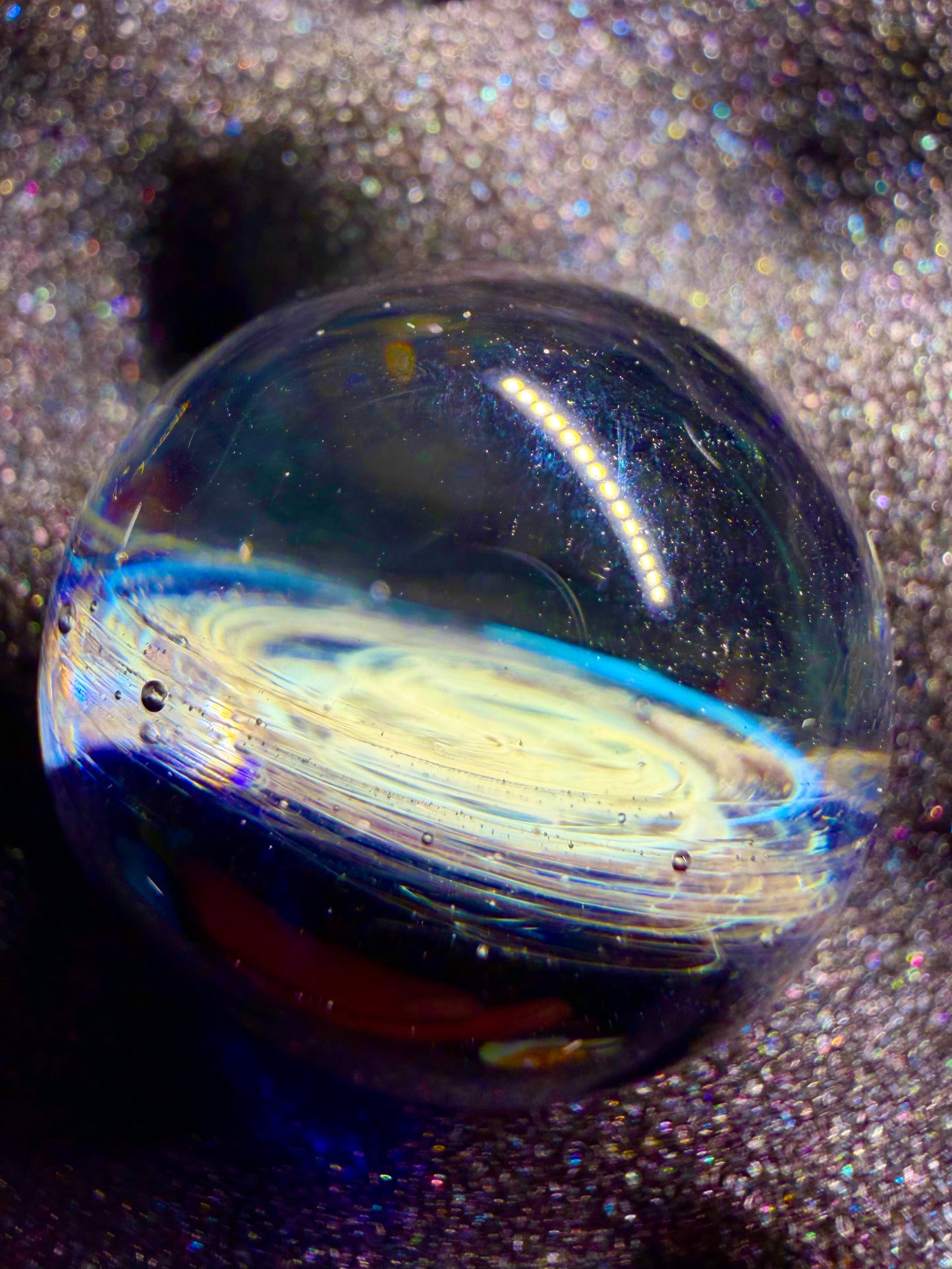 Galactic Chaos Marble – Cosmic Carb Cap and Collector’s Treasure