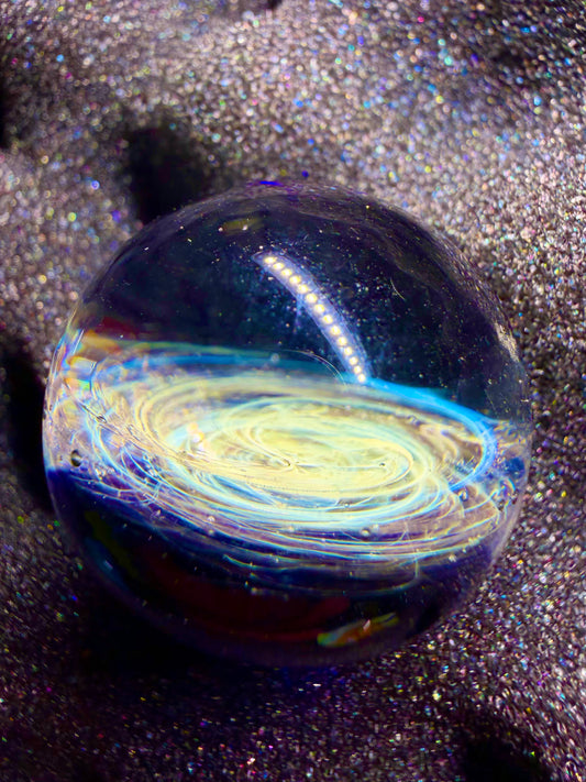Galactic Chaos Marble – Cosmic Carb Cap and Collector’s Treasure