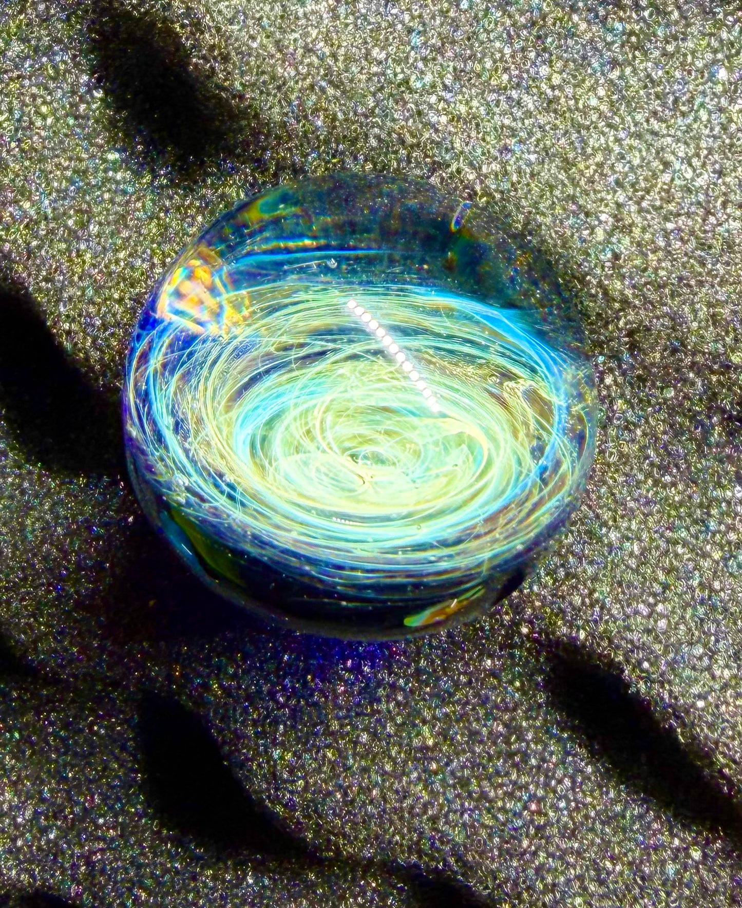 Galactic Chaos Marble – Cosmic Carb Cap and Collector’s Treasure